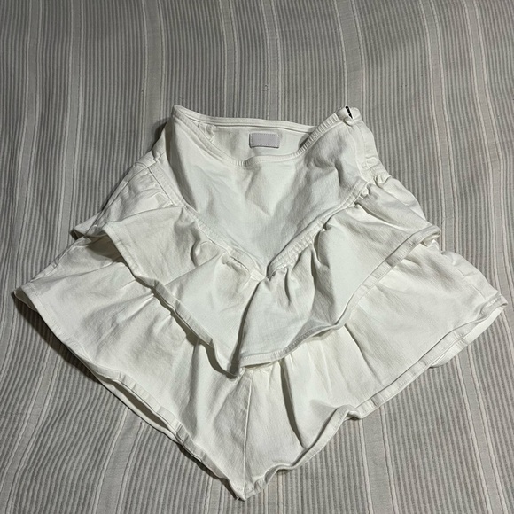 MOTHER Dresses & Skirts - MOTHER Cream Textured Skirt